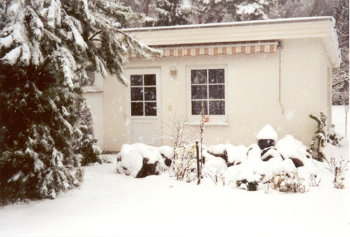 Studio im Winter